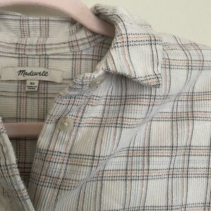 Madewell White Flannel